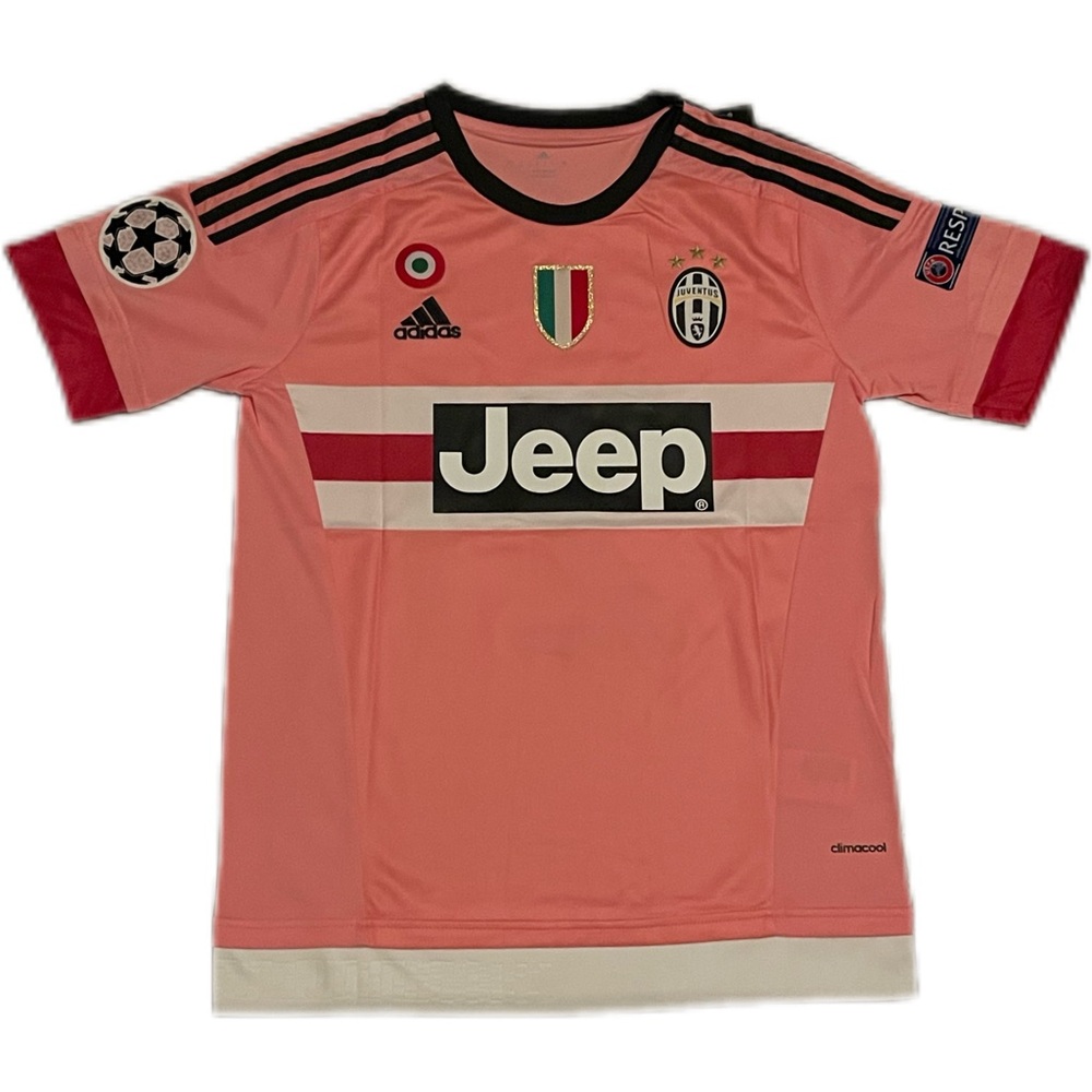 Dybala Pink 2015 Juventus Soccer Jersey